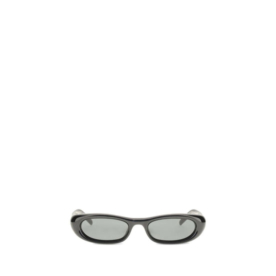 Saint Laurent Black Acetate Sunglasses