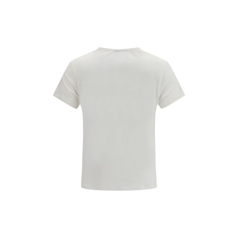 Fendi White Cotton T-Shirt