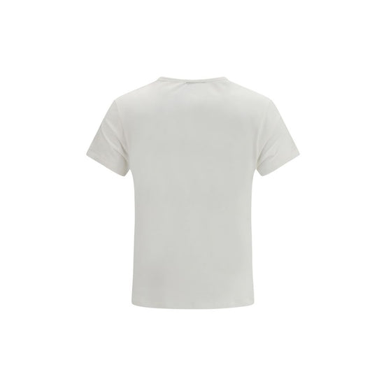 Fendi White Cotton T-Shirt