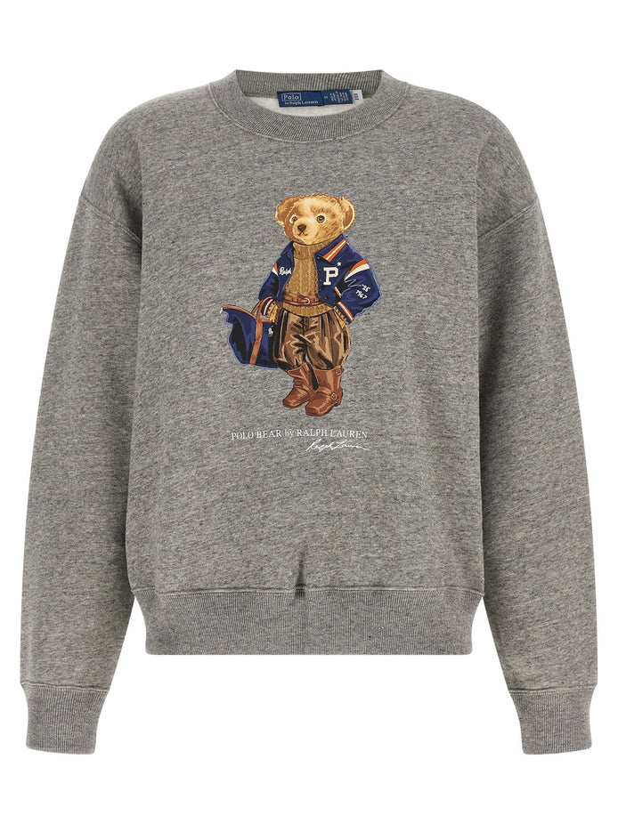 Polo Ralph Lauren Gray Cotton Sweatshirt
