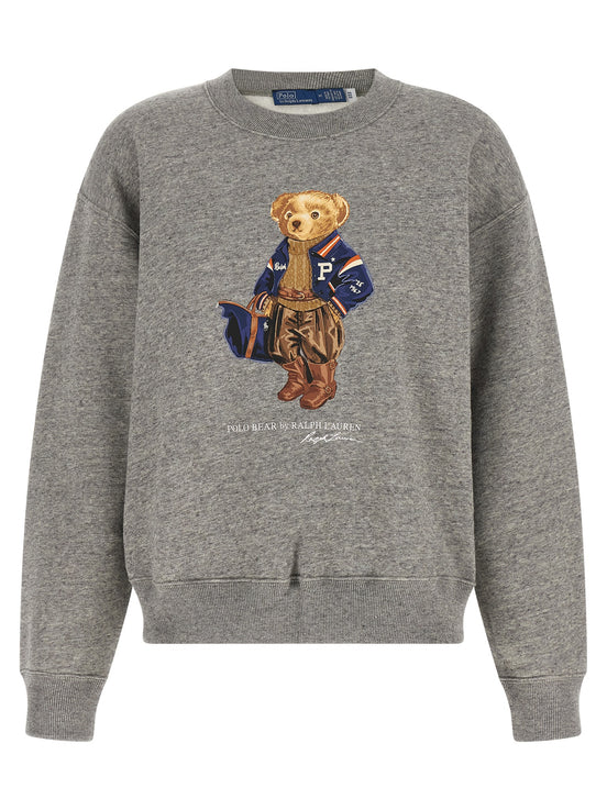 Polo Ralph Lauren Gray Cotton Sweatshirt