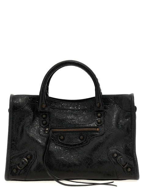 Balenciaga Black Lamb Leather Handbag