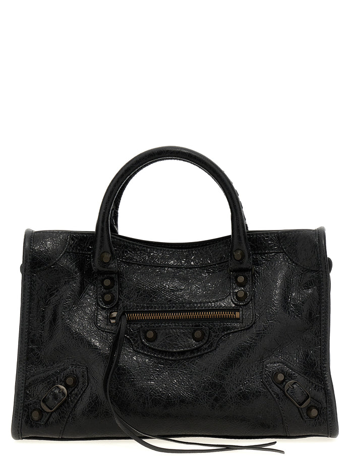 Balenciaga Black Lamb Leather Handbag
