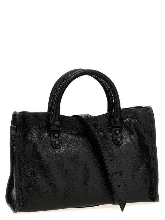 Balenciaga Black Lamb Leather Handbag