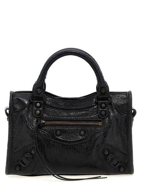 Balenciaga Black Lamb Leather Handbag
