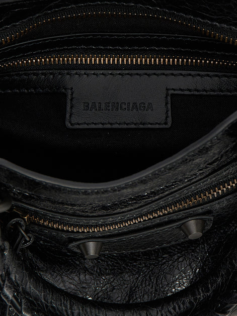 Balenciaga Black Lamb Leather Handbag