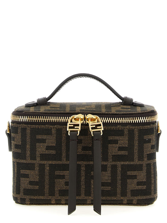 Fendi Brown Polyester Handbag