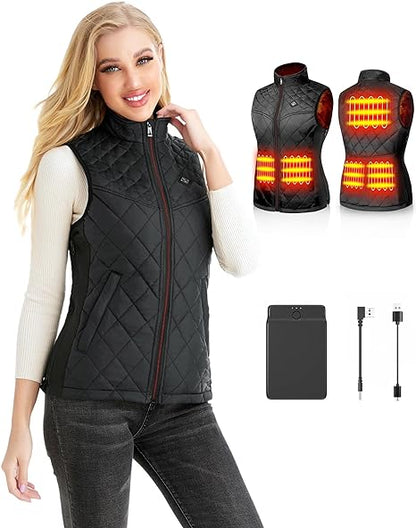 Women EliteHeat™ Vest for (5 Heating Zones) - BetterLife