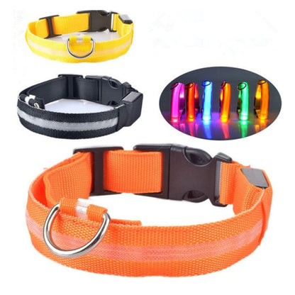 LED Pet Collar - Keep Your Pup Safe Day and Night!