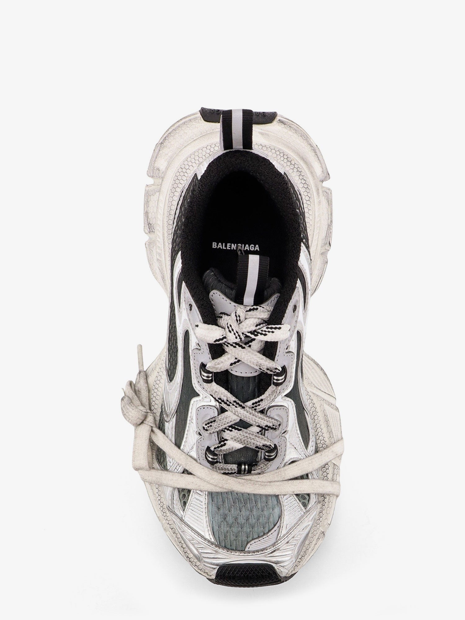 Balenciaga 3XL Gradient mesh sneakers with used effect