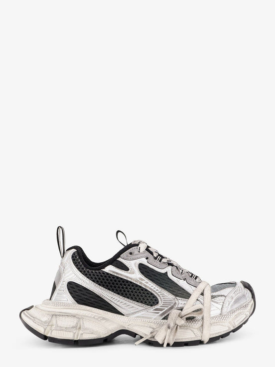 3XL Gradient mesh sneakers with used effect