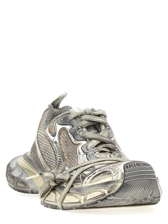 3XL low-top mesh sneakers