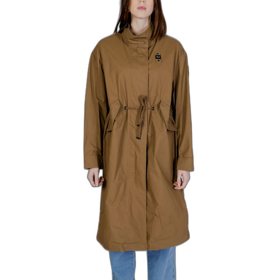Blauer Bicolor Cotton Parka