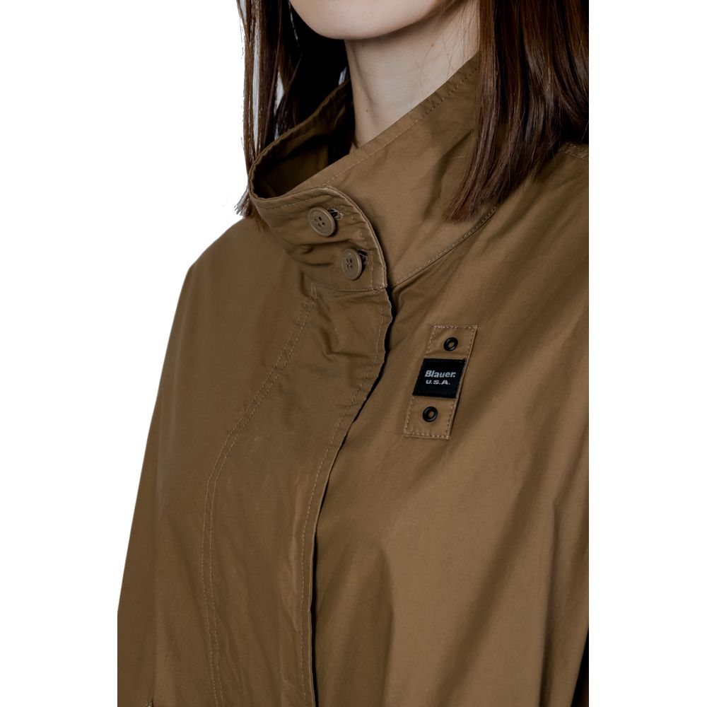 Blauer Bicolor Cotton Parka