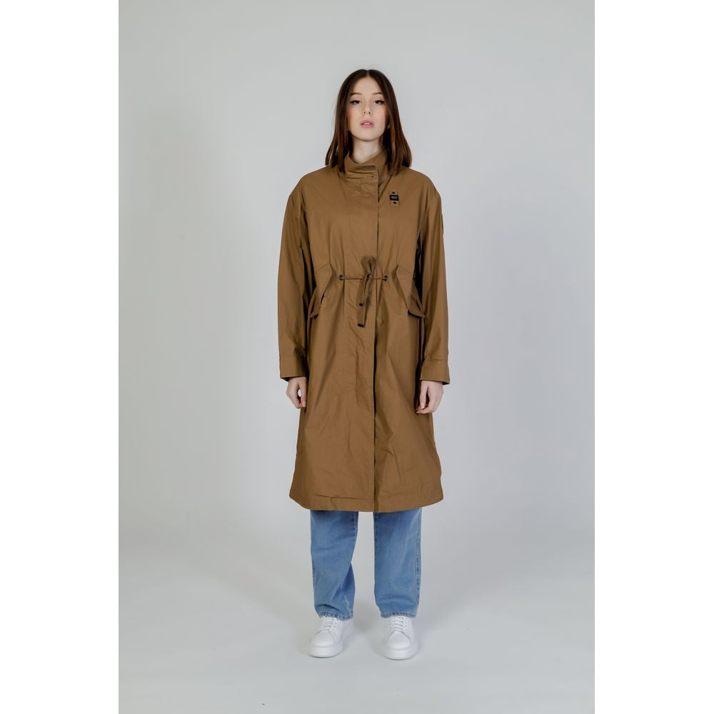 Blauer Bicolor Cotton Parka