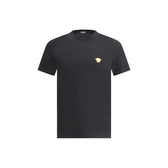 Versace Black Cotton T-Shirt