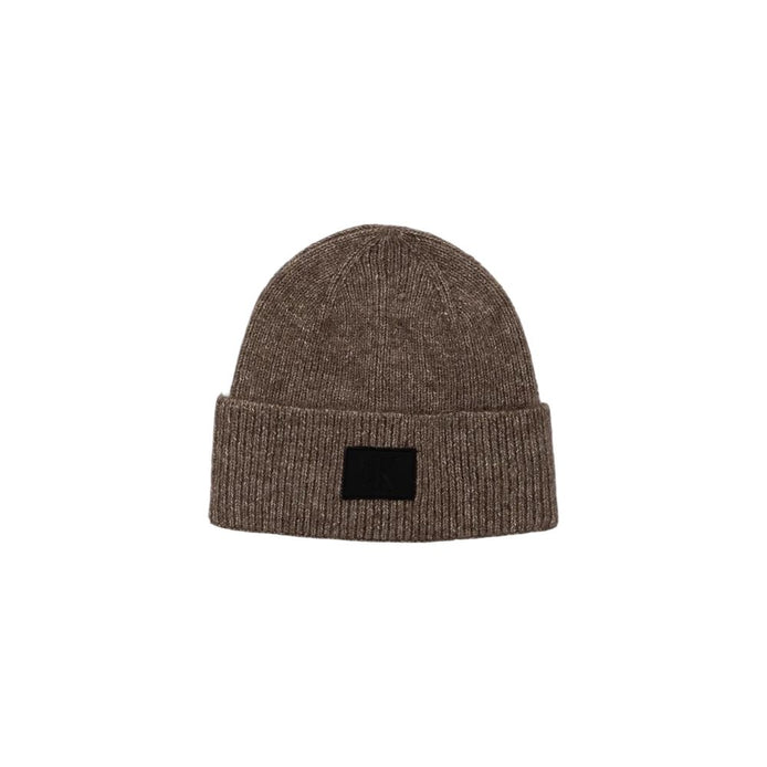Calvin Klein Jeans Brown Marabou Cap (Baseball Hat)