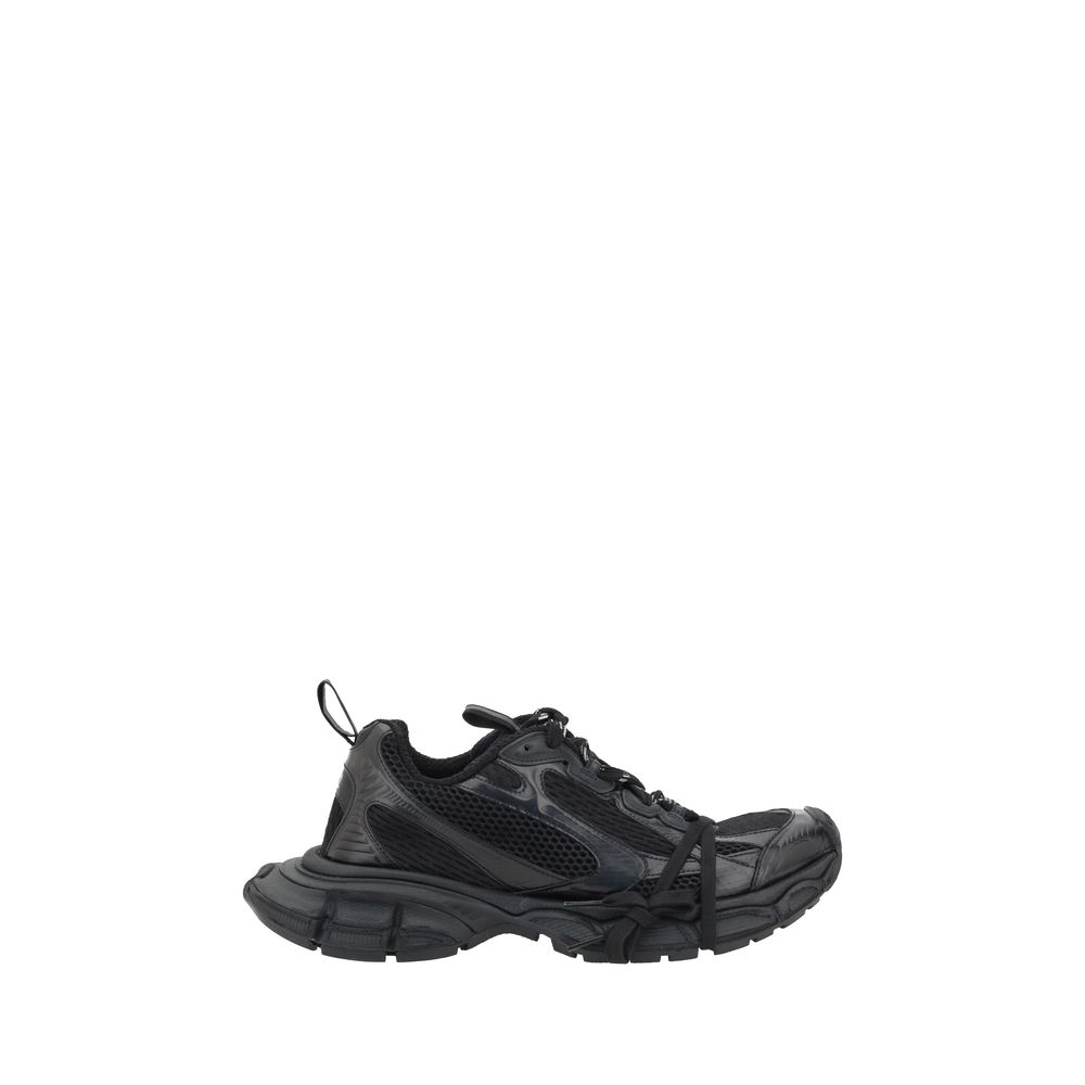 Balenciaga 3XL Black Polyethylene Athletic Sneakers