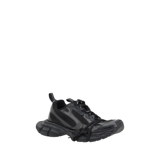 Balenciaga 3XL Black Polyethylene Athletic Sneakers