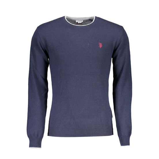 U.S. POLO ASSN. Blue Wool Men's Sweater