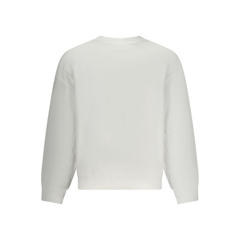 Guess Jeans White Cotton Men's Sweatshirt