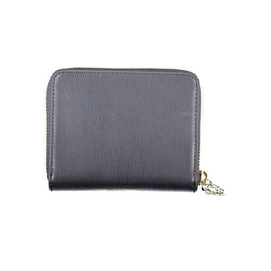 Tommy Hilfiger Blue Polyurethane Women Wallet