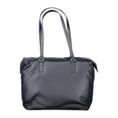 Tommy Hilfiger Blue Polyester Women Shoulder Bag