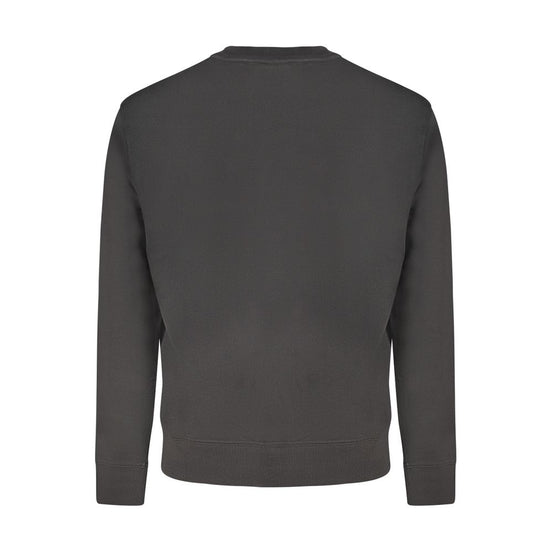 Hugo Boss Black Cotton Men Sweater