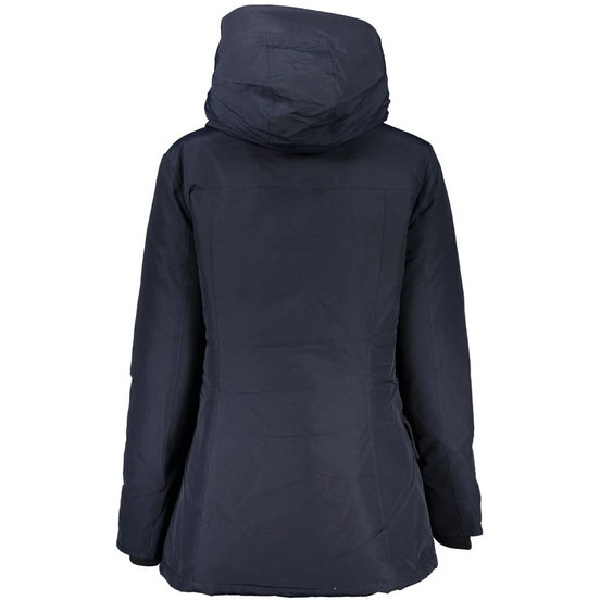 Woolrich Blu Cotton Women's Jacket
