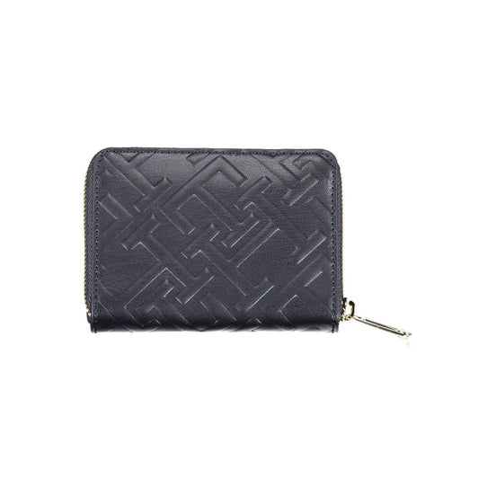 Tommy Hilfiger Blue Polyurethane Women Wallet
