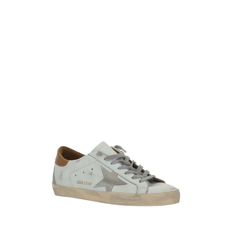 Golden Goose Superstar White Leather Superstar Sneakers