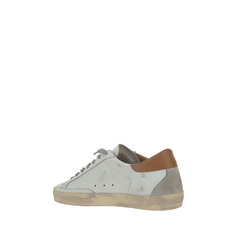 Golden Goose Superstar White Leather Superstar Sneakers