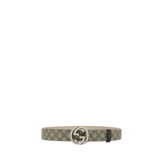 Gucci Beige GG Supreme Belt