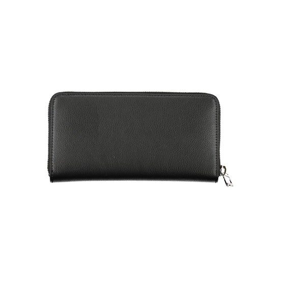 Tommy Hilfiger Black Polyester Women Wallet