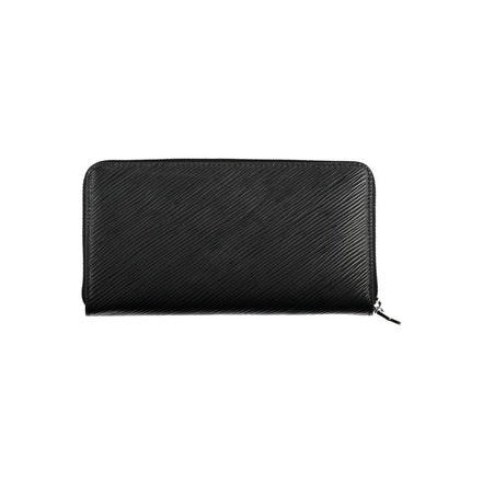 Calvin Klein Black Polyurethane Women Wallet