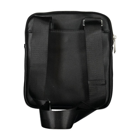 Guess Jeans Nero Poliuretano Men Shoulder Bag