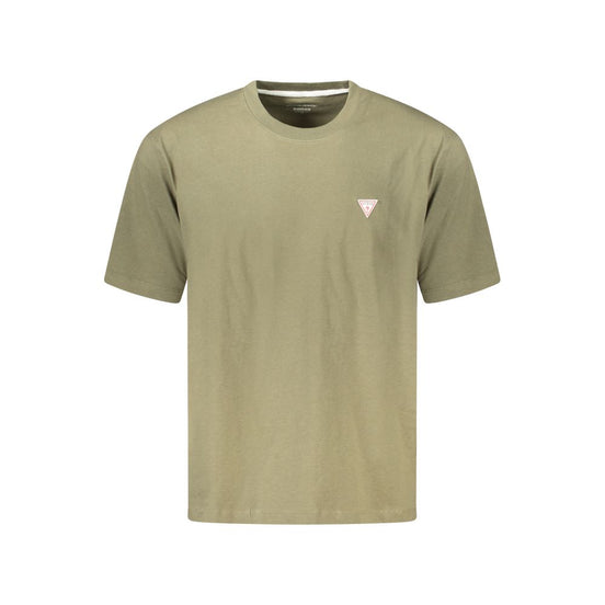 Guess Jeans Verde Cotton Male T-Shirt
