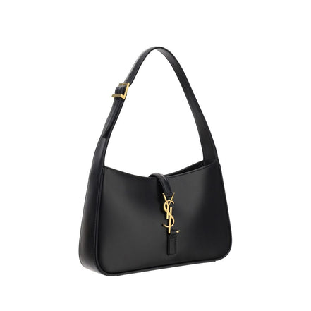 Saint Laurent Black Calf Leather Bos Taurus Shoulder Bag