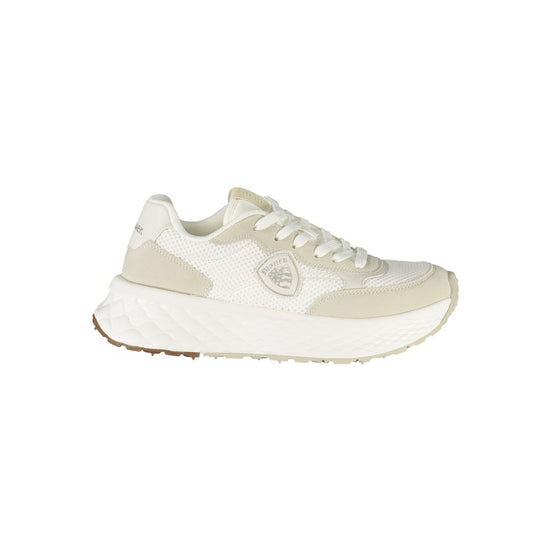 Blauer Bianco Polyurethane Women Sneaker