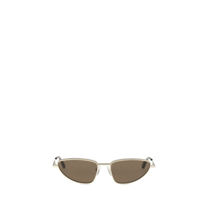 Alexander McQueen Gold Metal Sunglasses