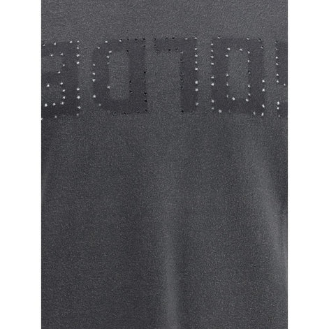 Golden Goose Gray Cotton T-Shirt