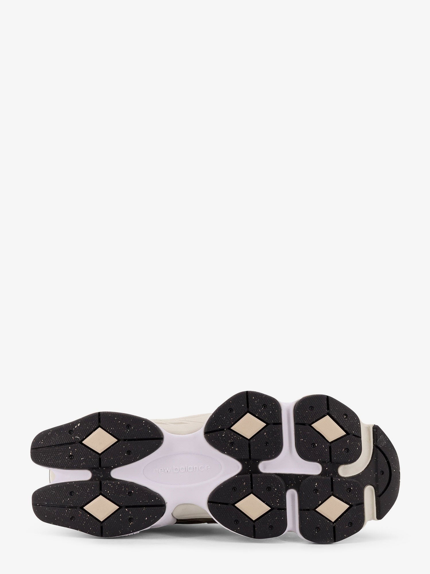 9060 low-top mesh sneakers with suede interts