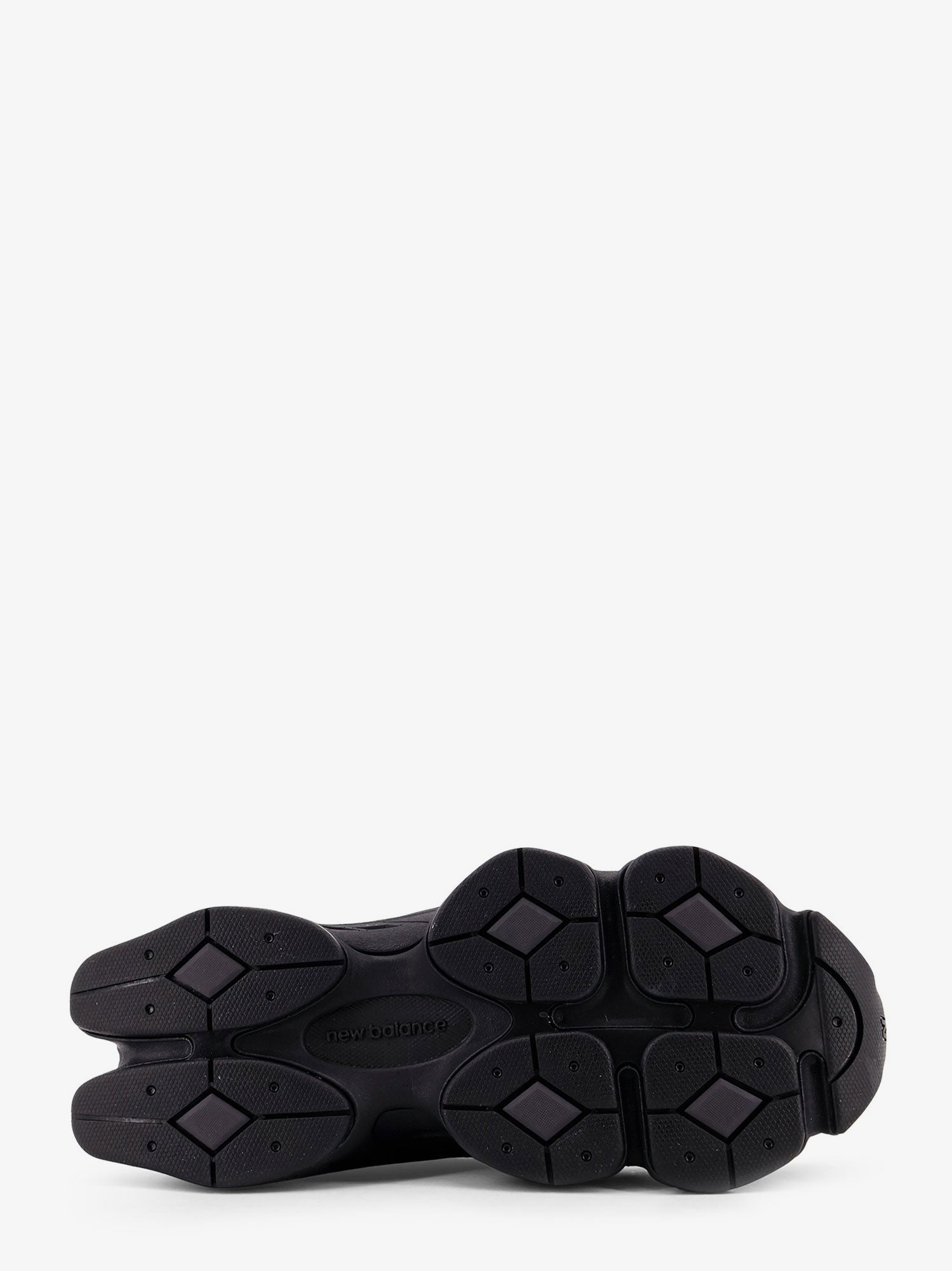 9060 mesh and leather sneakers