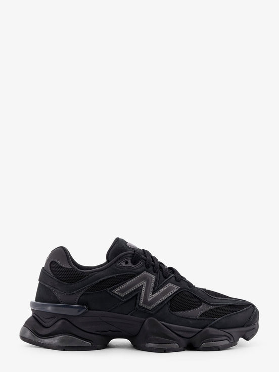 9060 mesh and leather sneakers