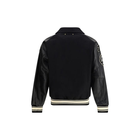 Golden Goose Black Fleece Wool Bomber
