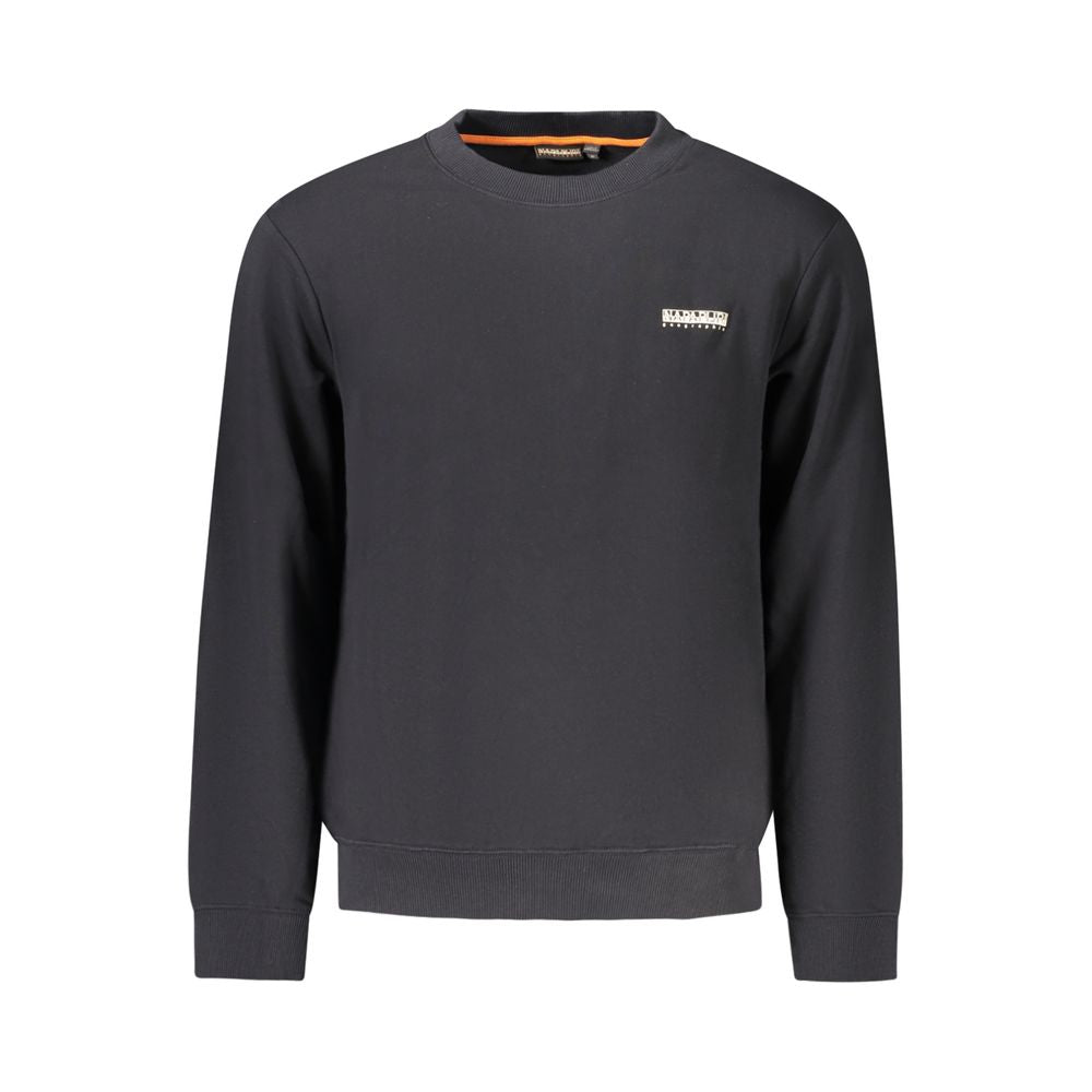 Napapijri Black Cotton Men's Sweatshirt
