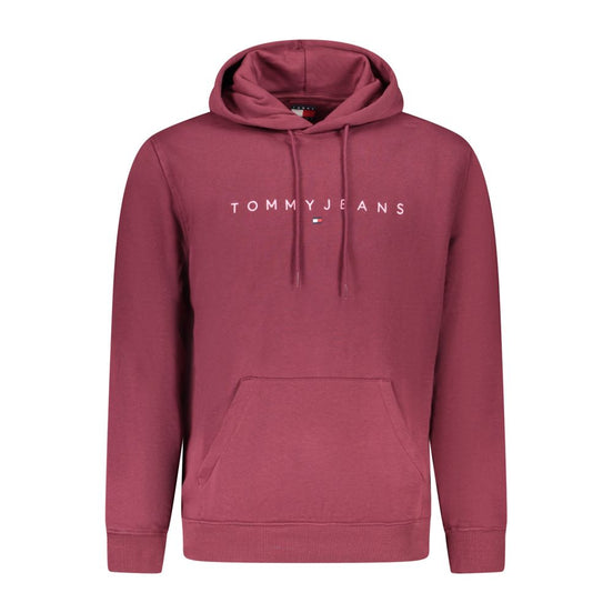 Tommy Hilfiger Red Cotton Men's Hoodie