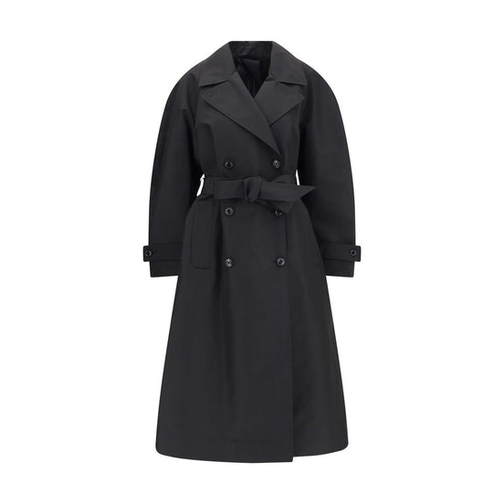 MONCLER x EDWARD ENNINFUL Black Polyester Coat