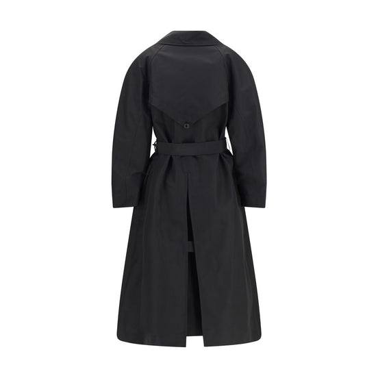 MONCLER x EDWARD ENNINFUL Black Polyester Coat