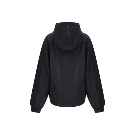 Ganni Black Nylon Shell Jacket
